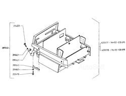 Шасси EB-695 695.33.70.02.00.00.00-02/03
