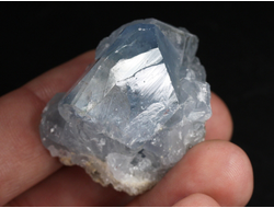 Целестин голубой, друза кристаллов, Мадагаскар (38*28*34 мм, 63 г) №37783