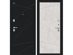 Дверь Входная - Граффити-5 - Look Art/Букле черное