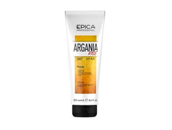 "EPICA Professional" Argania Rise ORGANIC Маска для придания блеска с маслом Арганы, 250 мл (Эпика)