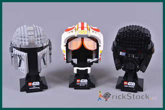# 75327 Шлем Лю́ка Скайуокера («Красный–5») / Luke Skywalker “Red Five” Helmet (2022)