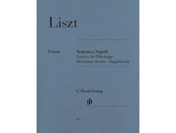Liszt. Venezia e Napoli