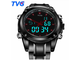 TVG Мужские наручные кварцевые светодиодные аналоговые спортивные часы