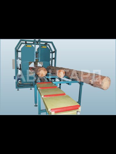 Брусующий вертикальный ленточнопильный станок «Авангард ЛП-80-2Б-К»