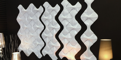 Гипсовая панель FLIP platinum артикул E-0032