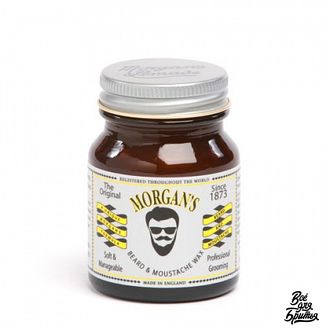 Воск для бороды и усов Morgan's Beard & Moustache Wax, 50 гр