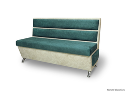 Кухонный ДИВАН "ФОРУМ-1МН", Зеленый/Слоновая кость