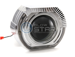 Бленда (маска) для линз 3.0 дюйма, BMW2.0 LED RIGHT (белый) 2 режима, 1шт