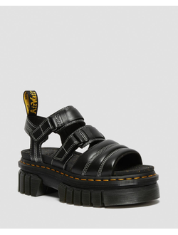 Босоножки Dr. Martens Ricki nappa lux leather 3-strap черные