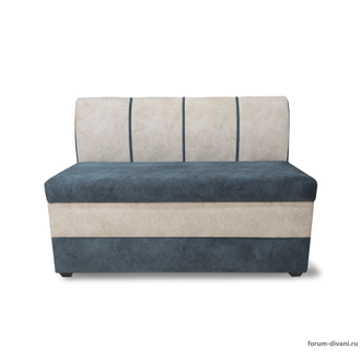 Кухонный диван Форум-8 120см, Серый/слоновая кость