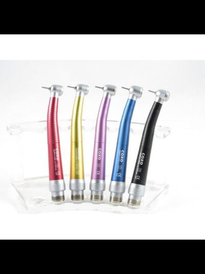 CX207-C1-SP - цветной турбинный наконечник со стандартной головкой, под 2-х или 4-х канальное соединение | COXO (Китай)