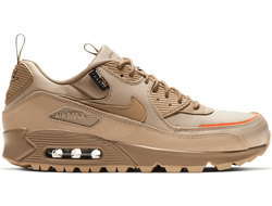 Nike Air Max 90 Бежевые с коричневым фото