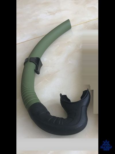 Трубка для дайвинга Sea Wolf матовая рифленая