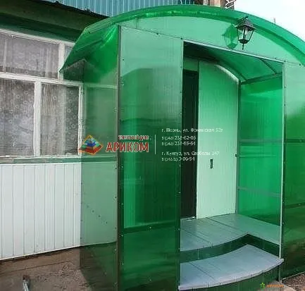 входная группа зеленая