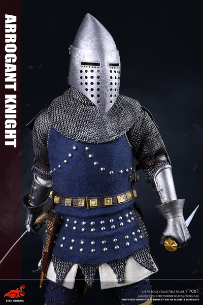 Рыцарь с фальшионом - КОЛЛЕКЦИОННАЯ ФИГУРКА 1/6 scale DIECAST ALLOY ARROGANT KNIGHT (FP007) - FIRE PHOENIX