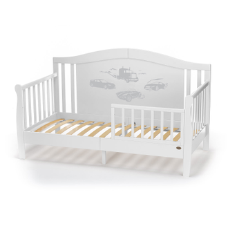 Подростковая кровать Nuovita Stanzione Verona Div Macchina Bianco/Белый