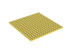 Plate 16 x 16, Bright Light Yellow (91405 / 6035620)