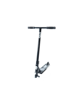 Трюковой самокат Ateox Jump 2023 черный/белый + пега в комплекте