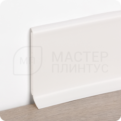 Напольный плинтус из Вспененного ПВХ HSL Dollken высота 80мм, длина 2,5м, толщина 5мм. цвет черный