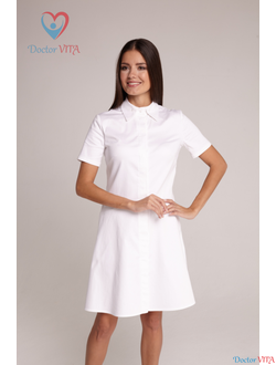 ПЛАТЬЕ медицинское Dr.Super "Merry" белое
