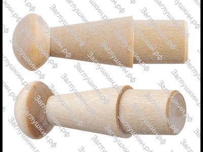 Крючок КМ 13-52 (берёза) 20 шт.