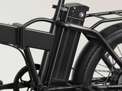 Электровелосипед QRONGE WATERFALL (4.0) бирюзовый