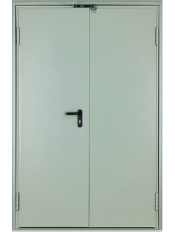 Дверь противопожарная  ДПМ-02/60 (EI 60) двупольная, размером 2070*1560 - толщина стали 1,2 мм