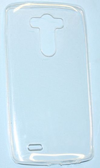 Защитная крышка силиконовая LG G3 D855, прозрачная