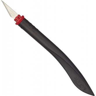 Нож-скальпель канцелярский Maped EASY CUT безопасный, с 3 лез. в комп.