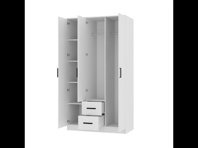 Спальный гарнитур «Фьюжн» белый (BTS)