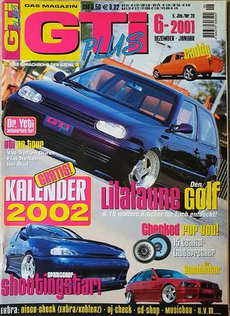 GTI Plus Magazine December 2001, Иностранные журналы об автомобилях, Intpressshop