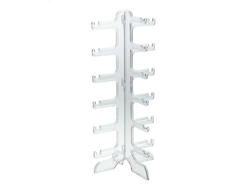 HG4 Стойка под очки настольная из оргстекла 6 посадочных мест