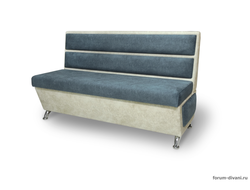 Кухонный ДИВАН "ФОРУМ-1МН", Серый/Слоновая кость