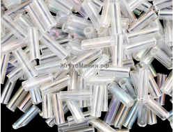 СТЕКЛЯРУС  PRECIOSA 3` (6.8-7мм) -50г - 58205 ПРОЗРАЧНЫЙ РАДУЖНЫЙ