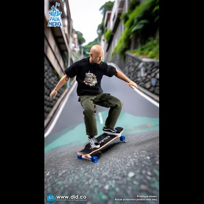Скейтер - Коллекционная фигурка 1/12 SCALE Palm Hero Simply Fun Series  The Skateboarder (SF80004) - DID