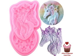 Молд Цветущий единорог