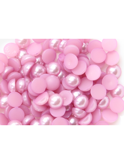 Пластиковые полубусины, 20 гр