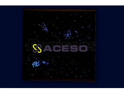 Настенный ковер "Звездное небо" без п/у 1500х1000 75 точек RG 213