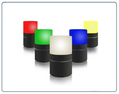 Моторизированная IP видеоняня WiFi (Настольная лампа с диммированием света и выбором цвета подсветки) с DVR, Full HD 2 Mp (HDSmartIPC)