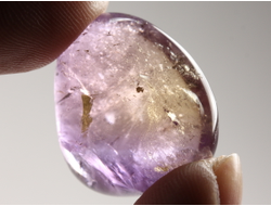 Аметрин, галтовка, Боливия (25*21*13 мм, 9,6 г) №38342