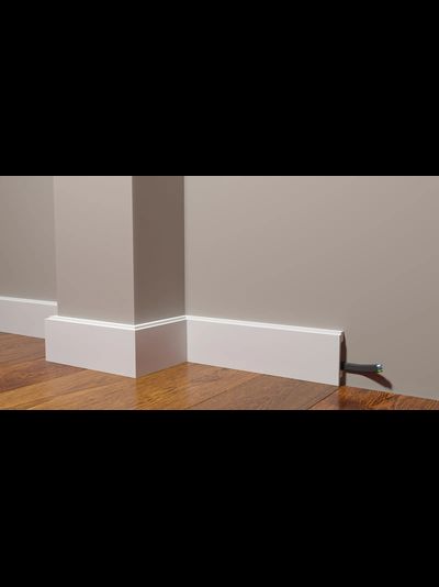 Напольный плинтус Decor-Dizayn DD723, для покраски, влагостойкий, ударопрочный, 2 метра