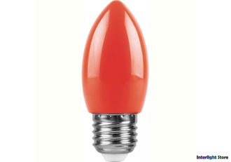 Feron LB-376 1w Red 230v 220° E27