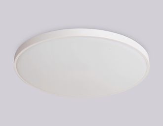 Ambrella светильник светодиодный декоративный влагозащитный 40W(3038lm) 5000K 4K круг 450x60 бел IP54 ORBITAL FZ1203 WH