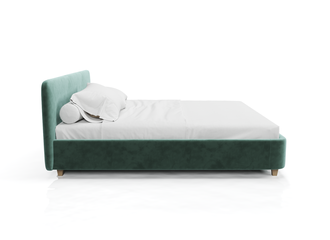 Кровать "Стелла"  зелёного цвета