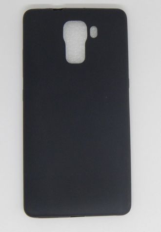 Защитная крышка силиконовая Huawei Honor 7, черная