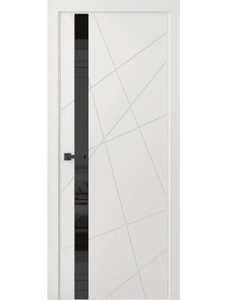 Межкомнатная Дверь Тоскана Леском эмалит белый