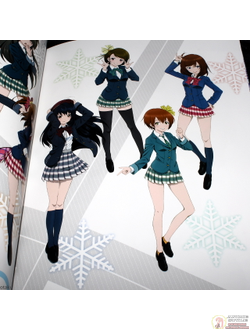Оригинальный Арт Бук Love Live - Perfect Visual Collection -Smile- (Живая любовь! Проект «Школьный идол»)