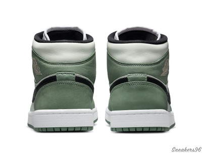 Air jordan 1 Mid Dutch Green Женские  (36-40)