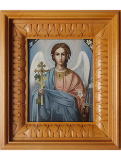 Ангел-Хранитель. Рукописная икона.