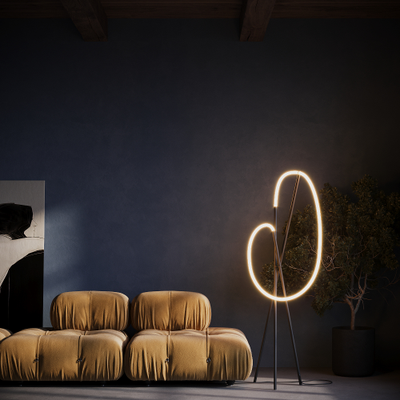 Напольный светильник (торшер) Crochet, MOD369FL-L36B3K